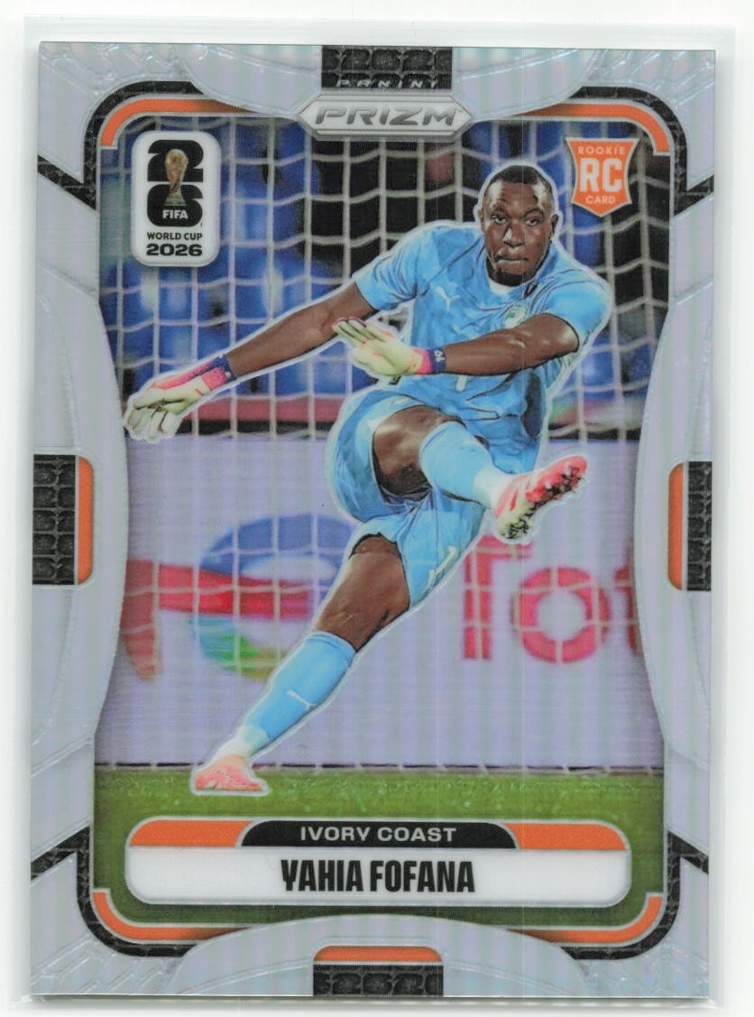 2026 Panini Prizm FIFA World Cup #255 Yahia Fofana Silver Prizms RC
