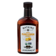 Organic Pure Lemon Extract 4 Oz Case Of 3 By Watkins