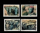 CHINA 1983 TERRACOTTA FIGURES SET MNH SG;3256/59