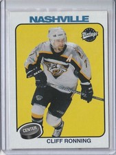 2001-02 Upper Deck Vintage #143 Cliff Ronning Nashville Predators