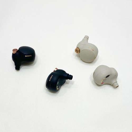 Sony WF-1000XM4 LEFT RIGHT Earbuds  WF1000XM4 Black Silver - FOR PARTS