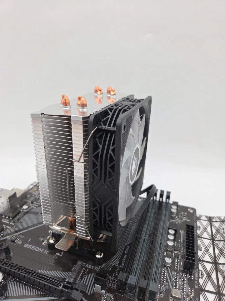 Gigabyte B550M K Motherboard + AMD Ryzen 5 5600 CPU + CPU Cooler Combo mATX - Image 4 of 4