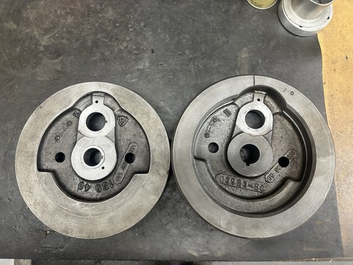 Nice Harley Panhead 74" FL Generator Shovelhead  Flywheels -56