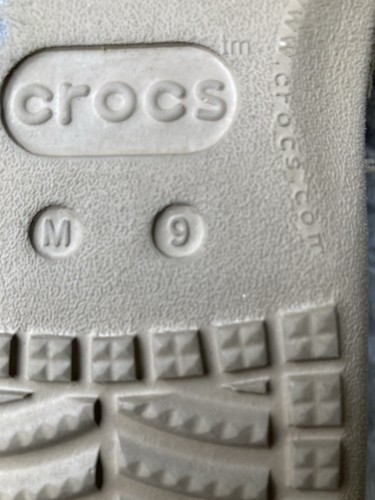 Croc’s Herren Größe 9 Santa Cruz Halbschuh Hellbraun Slipper Schuhe Komfort 10128 - Bild 8 von 8