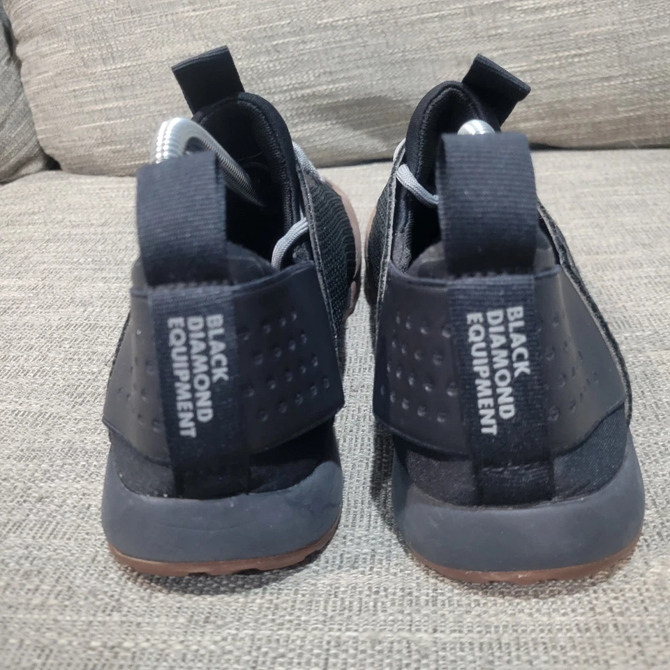 Zapatillas deportivas estilo de vida Black Diamond Equipment negras de circuito para hombre talla 9 Foto 4 de 4