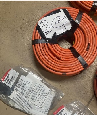 RAYCHEM Cable appr 105ft EM2-XR Self Regulating Wire Heating Cable & De-Ice 2/7