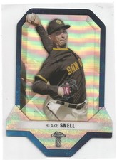 2021 Topps Chrome Ben Baller Baseball Blake Snell Ben's Diamond Die-Cuts #BD-5
