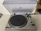 Technics SL-1600 Vintage Record Player with Rubber Mat & EP Adapter Tested Used