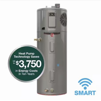 Rheem Hybrid ProTerra Smart Tank 50 Gal. Water Heater XE50T10HS45U1 Box Damage!
