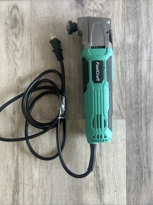 FastCraft Oscillating Multi Tool Corded Electric Keyless Universal Light Use