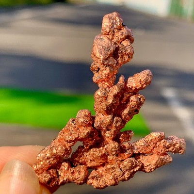 25G Rare!! iridescent Native Copper crystal mineral specimen