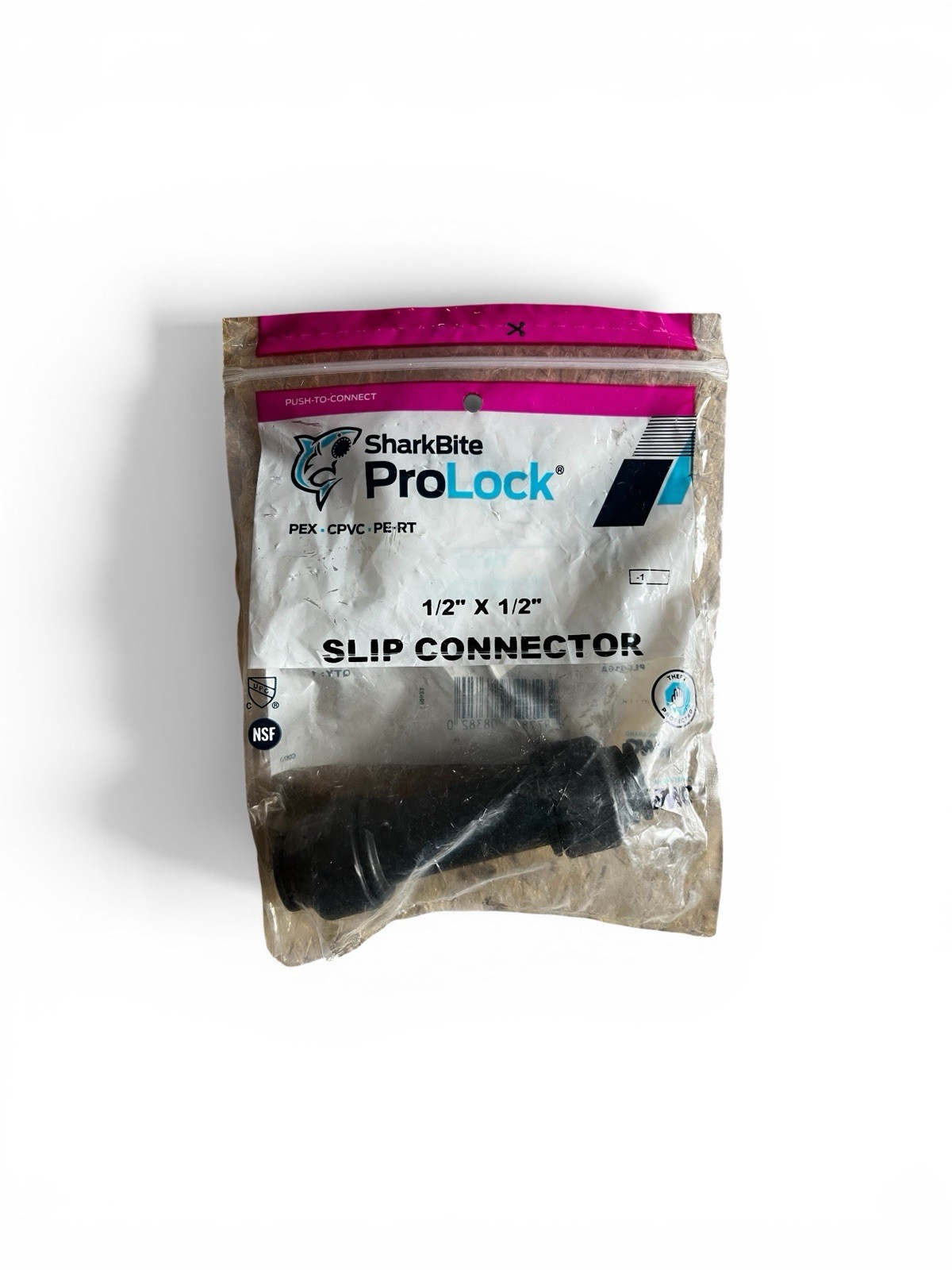 SharkBite ProLock 1/2 in. Push-to-Connect Plastic Slip Coupling Fitting