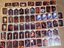 BIG LOT 59 Vintage Kiss Band Rock Music Trading Cards Aucoin 1978 - Series 1