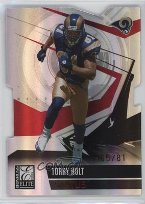 2006 Donruss Elite Status Red Die-Cut 65/81 Torry Holt #91 0qo1