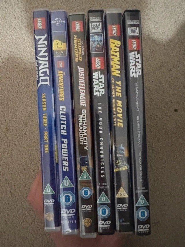 X6 Lego Dvd Bundle, Star Wars, Dc, Batman, Lego Movie - Image 3 of 3