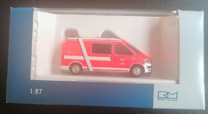 Rietze 53756 - 1/87 Volkswagen T6 FW Cadolzburg - New