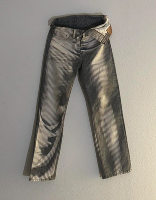 JEAN PAUL GAULTIER x Y-PROJECT BODY MORPH STRAIGHT FIT JEANS _ BEAUTIFUL