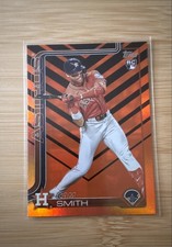 2025 Topps Update Series - Cam Smith #US298 Holiday Orange & Black Foil (RC)