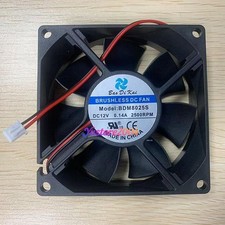 1 Pc. New BOK BDM8025S Cooling Fan 8025 DC12V 0.14A 8CM 2Pin