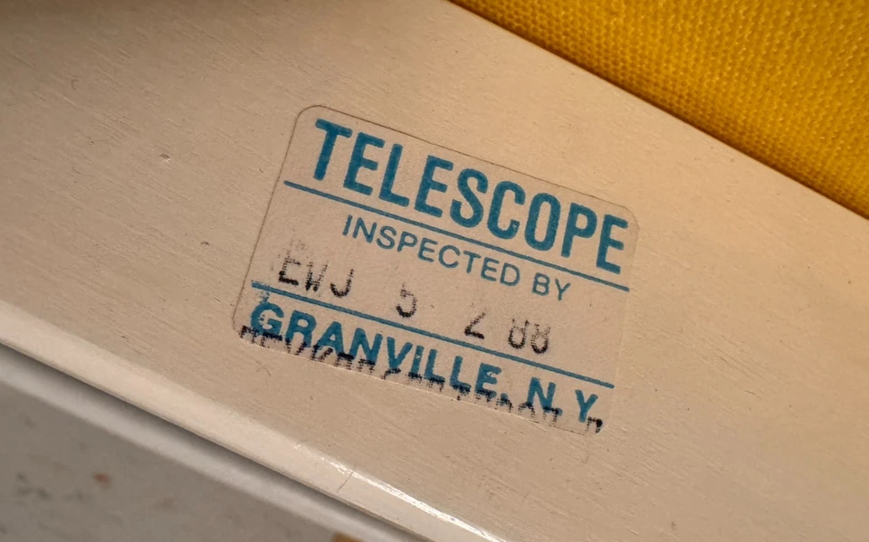 Telescópio de Filme Kodak Vintage Anos 80 Marca Diretor Cadeira Produtos da Kodak Raro - Imagem 3 de 4