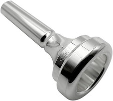Silver Plated Trombone Mouthpiece 9BS Small Shank