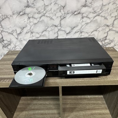 Sony RDR-VX535 HDMI VHS/DVD Recorder Combo 1080p One-Touch Dubbing Black
