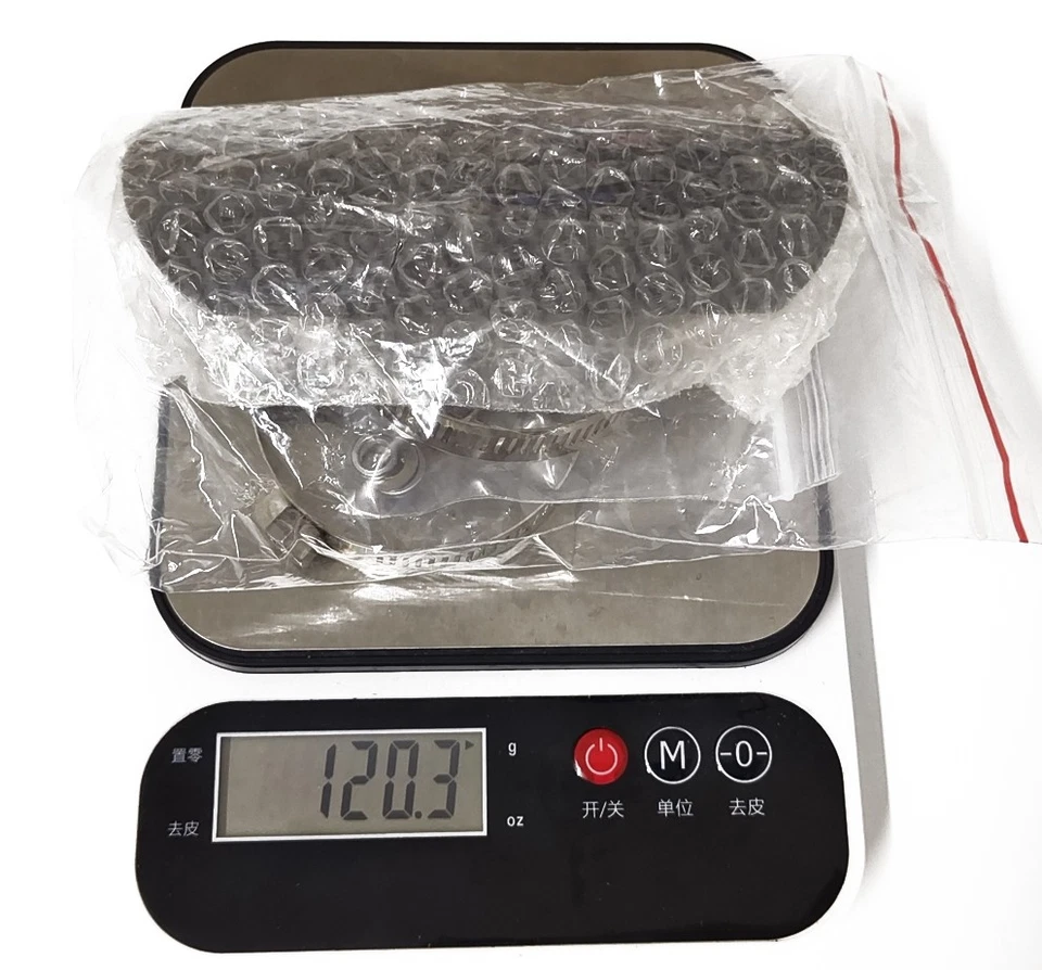 1x Motorcycle Exhaust Mufflers Pipe Heat Shield Cover Gurard Protector Universal - Image 3 of 4