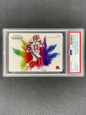 ODELL BECKHAM JR. 2019 Panini Prizm Color Blast Case Hit PSA 10 Browns