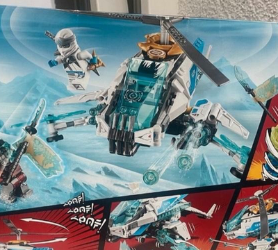 LEGO Ninjago: ShuriCopter (70673) Building Kit 361 pcs Retired Set