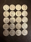 40% Silver 1967 Kennedy Half Dollars - Roll of 20 - $10 Face Value