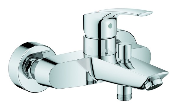 Grohe Eurosmart Einhand-Wannenbatterie Schlankes Design - Chrom - 33300003-image