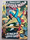 AMAZING SPIDER-MAN #84_MAY 1970_VF MINUS_"KINGPIN STRIKES BACK"_SILVER AGE_UK!