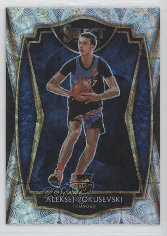 2020 Panini Select Premier Level Scope Prizm Aleksej Pokusevski Rookie RC 0b0g