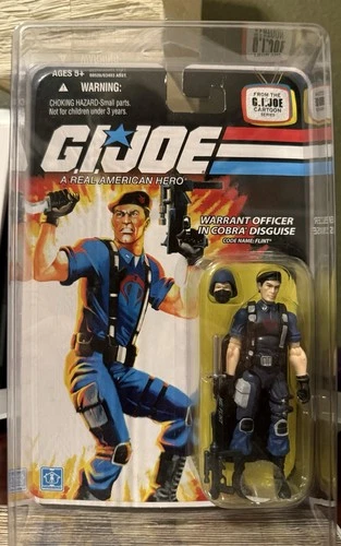 GI Joe 2008 Warrant Officer Flint with Star ⭐️ Case MOC