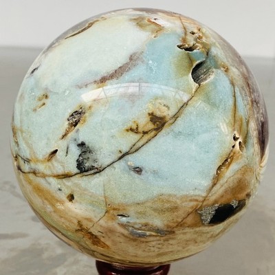 Natural amazon stone quartz ball crystal sphere healing 1680G (3.7LB)