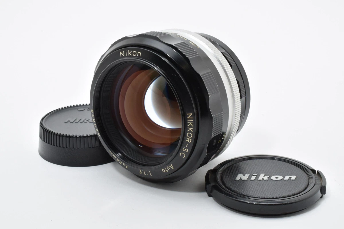 Preços baixos em Lentes de câmera f/1.2 Nikon NIKKOR 55mm Focal | eBay