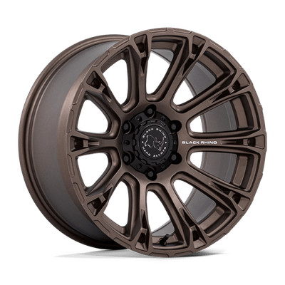 Black Rhino BR020 DIAMONDBACK 17X9 +12 Bronze Wheel Rim 6X139.7 6X5.5 (QTY 4)