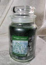 Yankee Candle "IN A WINTER WONDERLAND" Large Jar - Unique Label New - HTF 