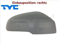 TYC 338-0047-2 Abdeckung FüR AußEnspiegel Rechts FüR Volvo