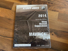 2014 CAN AM Service Shop Manual Supplement_SIDE by SIDE_MAVERICK DPS_NEW!