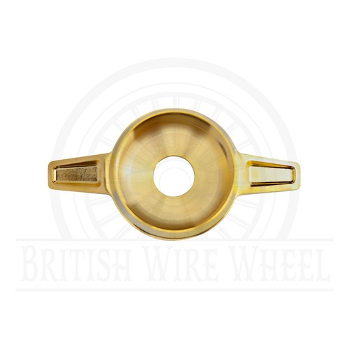 Gold KO Spinner Caps with Monte Carlo Gold & White Wire Wheel Chips, Set of 4 - Picture 40 of 60