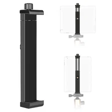 NEEWER iPad Tablet Tripod Mount Adapter Holder， 6.3-9.25inches Adjustable Clamp