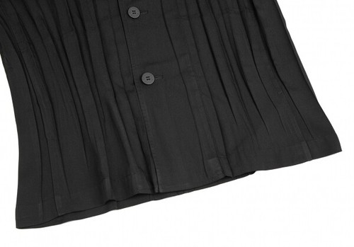 ISSEY MIYAKE MEN Poly Erased Pleats Jacket Size 4(K-124893) - Picture 7 of 12