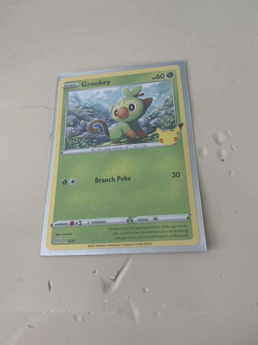 grookey mcdonalds pokemon card 2021 Pokémon McDonald's Collection 8/25 CGC 9 Mint – Oblivion Collectibles Evolves from null Type Grookey Holo - McDonald's Collection