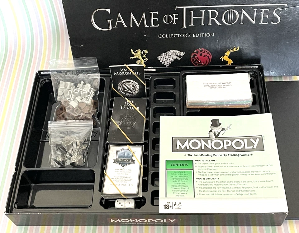 Monopoly Game Of Thrones collector's edition - Complete 2015 edition. - Image 3 of 4