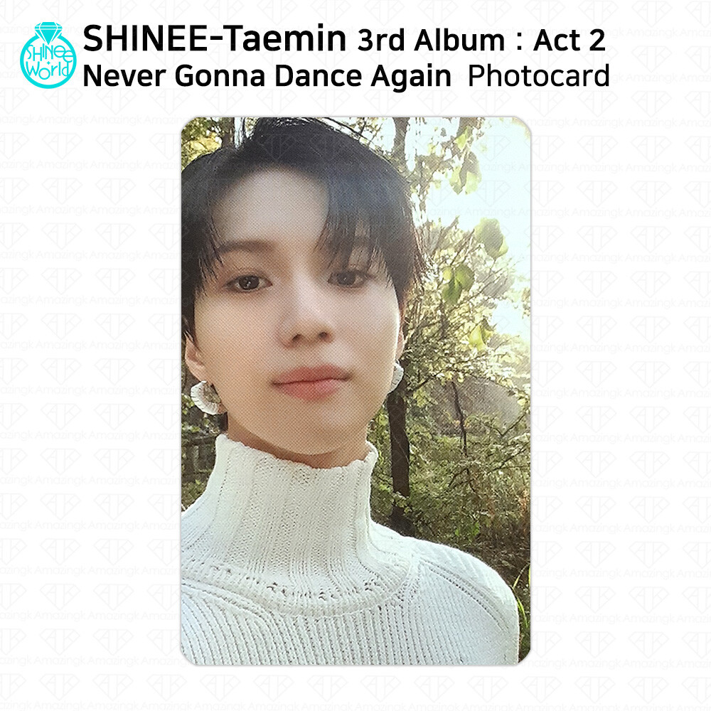 SHINee Taemin 3nd Album Act 2 Never Gonna Dance Again