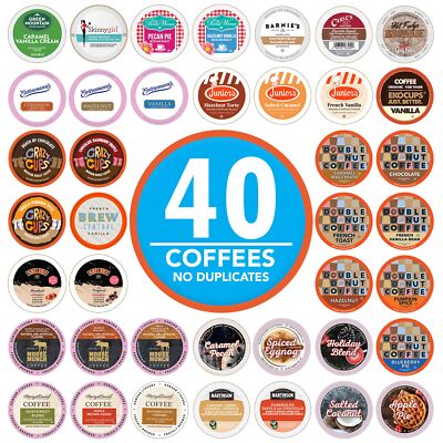Flavored Coffee Pods Variety Pack Fully Compatible With All Keurig