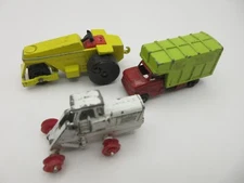 LONE STAR TUF-TOTS 1960s Diecast Freight Truck + England MATCHBOX Road Roller