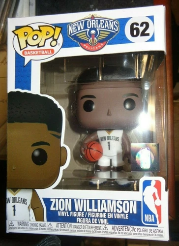 Funko Pop! NBA New Orleans Pelicans Zion Williamson #62 - IN STOCK! -