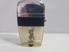 Vintage Working Scripto Vu Cigarette Lighter Hunter & Dog  Black Band    5094.29